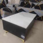 PAAM WOOD Furo Premium Marble-Top Wooden Center Table for Living Room | PVD Coating Iron Legs| Modern Entryway Furniture | Coffee Table - 42x24x17 Inch photo review